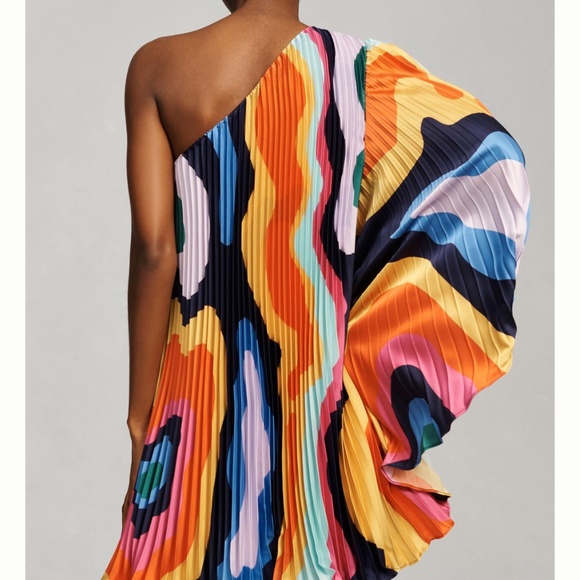 Brand New HUTCH ONE-SHOULDER PLEATED ROMPER - Picture 7 of 16